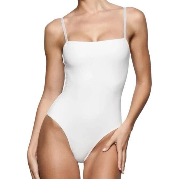 NWT SKIMS Shaping Swim One Piece Marble 4X - Picture 1 of 8